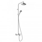 Душевая система наружного монтажа Hansgrohe Vernis Blend 200 Showerpipe Ecosmart 26079000 Душевая система наружного монтажа Hansgrohe Vernis Blend 200 Showerpipe Ecosmart 26079000